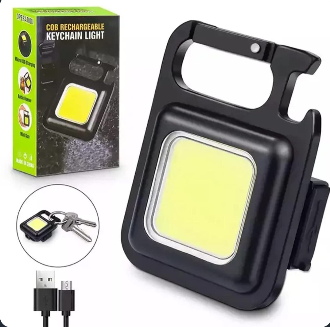 چراق قوه شارژی چند کاره سی او بی مدل  keychain ligth